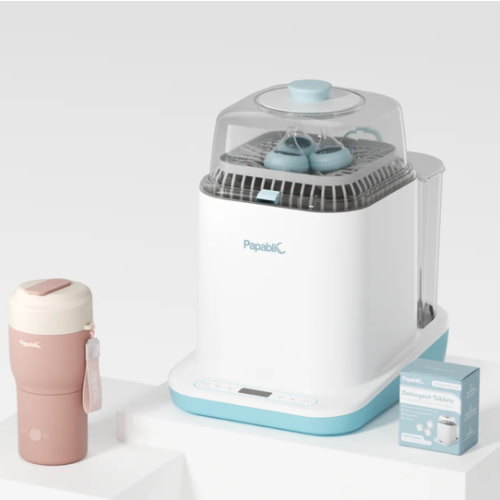 Baby Bottle Washer & Portable Bottle Warmer Set
