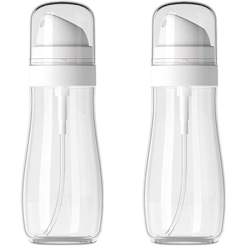 Small Spray Bottle with Fine Mist, 2 Pack 3.4oz/100ml Travel Spray Bottles for Hair and Face, Refillable Spray Bottles for Cleaning Solutions, Perfume, Liquid Cosmetics, Essential Oils TSA Approved