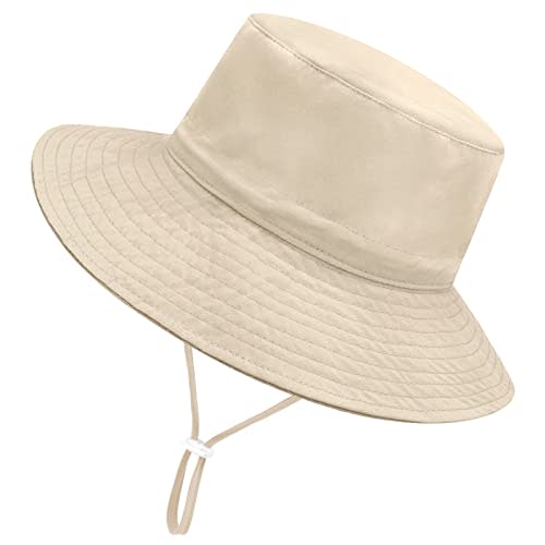 Sarfel Baby Sun Hat Summer Baby Boy Hats UPF 50+ Sun Protection Toddler Hat Bucket for Baby Girl Adjustable Kid Cap