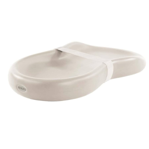 Keekaroo Peanut Changer Baby Vanilla– The Original Made in USA Easy-to-Clean Changing pad and The only Shell Over Foam, Fully Water Repellant