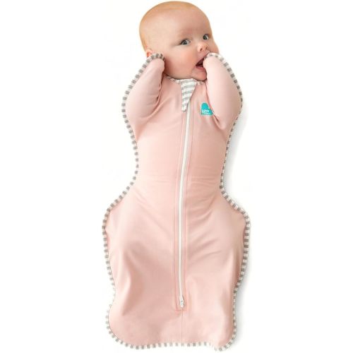 Love To Dream Swaddle UP Baby Sleep Sack Self-Soothing Newborn Swaddle, 1.0 TOG, Pink, 8-13lbs