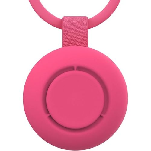 Portable Baby Sound Machine [White Noise for Babies Kids Adults][Sleep Soother][12 Soothing Sounds] 15 Hours Battery Life, Registry Gift,Shower,Clips on Baby Stroller Rose