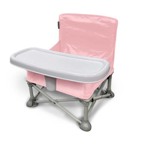 Open Box Summer Infant Pop 'N Sit Eat 'N Play Portable Chair, Pink