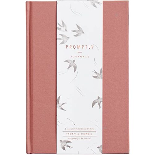 Promptly Journals - Baby Book | Dusty Rose or Powdered Lilac