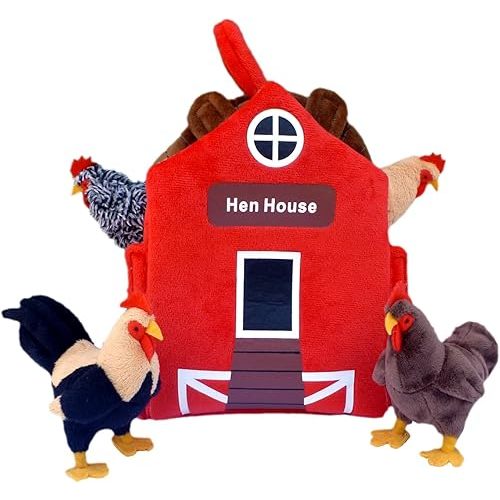 12" Chicken Coop Plush