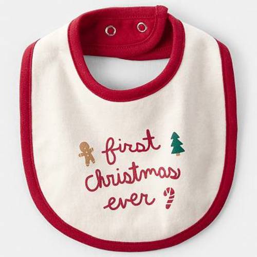 Baby Carter's "First Christmas Ever" Holiday Bib