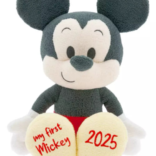 Mickey Mouse ''My First Mickey 2025'' Plush for Baby – Small 13'' | Disney Store