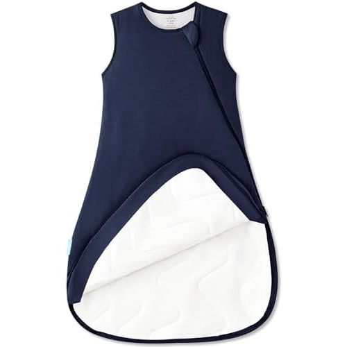 Supersoft Sleep Sack 1.0 TOG, Premium Bamboo Viscose Baby Sleeping Bag 2-Way Zipper Sleep Sack Baby Wearable Blanket