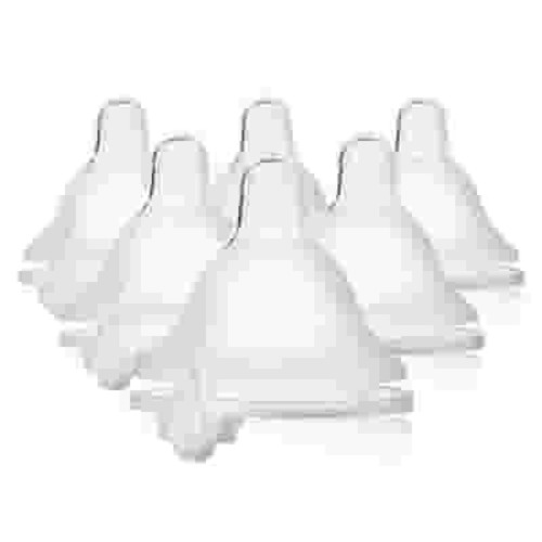 Evenflo Balance + Wide Neck BPA-Free Silicone Medium Flow Baby Bottle Nipple, 3 Months+, 6ct