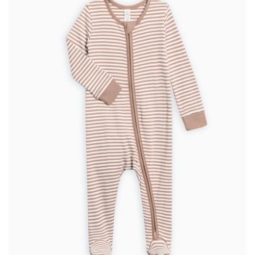 Truffle Stripe / 0-3M