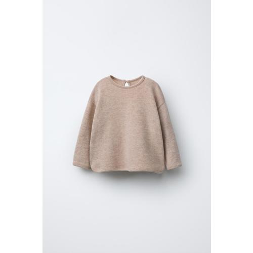 SOFT TOUCH TOP - Light beige | ZARA United States