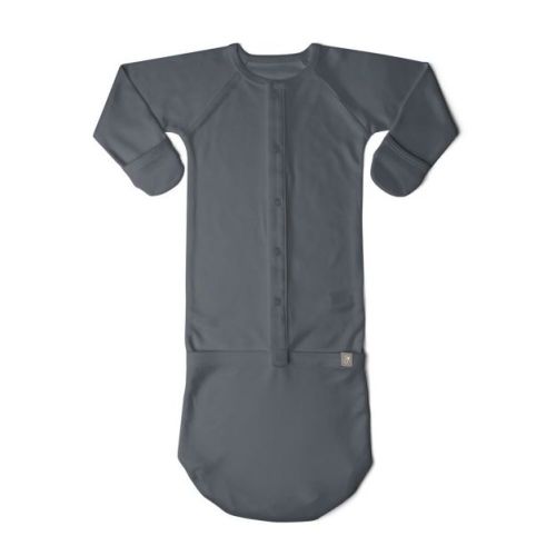 Goumi 24 Hour Convertible Sleeper Baby Gown - Sandstone 3-6M
