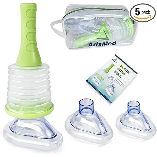 Choking Rescue Device, Portable Airway Suction Device for Children and Adults, First Aid Kit for Kids and Adults - Travel Kit