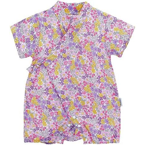 3 - 6 months PAUBOLI Baby Kimono Romper Japanese Sakura Cotton Infant Comfy Pajamas 3-24 Months