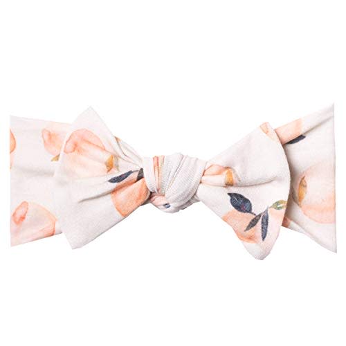 Copper Pearl Baby Bows: Stylish Headbands for Baby Girls, Premium Soft and Stretchy Baby Headbands, Perfect for Newborns, Trendy Designs - Caroline