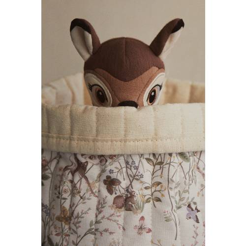 SMALL QUILTED STORAGE BASKET