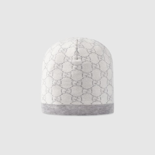 Baby GG pattern wool hat