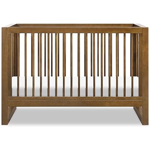 Namesake Nantucket 3-in-1 Convertible Baby Crib, Natural Walnut
