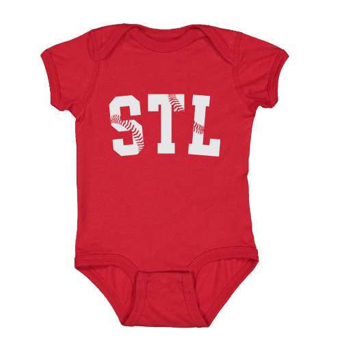 STL Stitches Baby Onesie