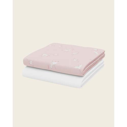 Swan Crib Sheet Set