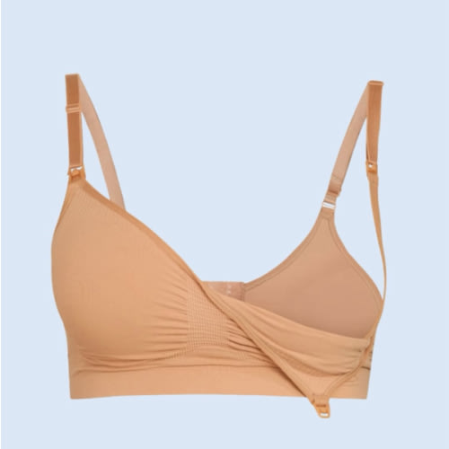 MATERNITY NURSING SCULPTING BRA | CLAY