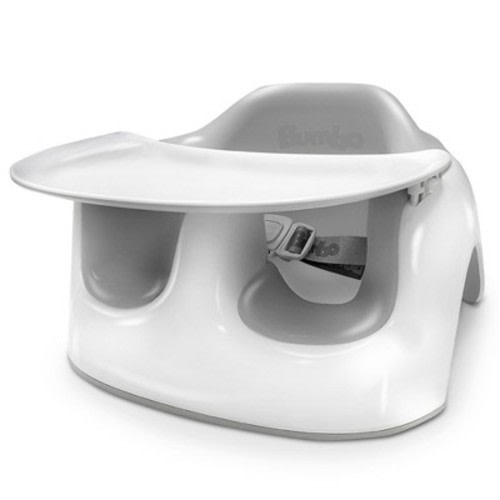 Bumbo Baby Floor Seat Lite, Portable Infant Sit Up Activity & Eating Chair w/ Tray, Combo - Feeding Chair and Sitting Lounger for Babies, Infants and