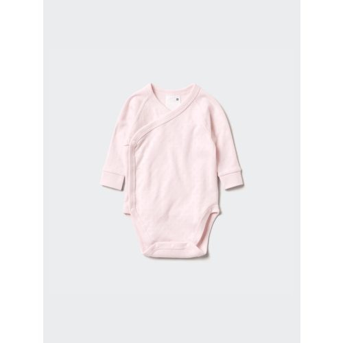Baby Long Sleeve Bodysuit | Open Front | UNIQLO US