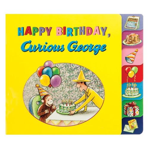 Happy Birthday, Curious George - by H A Rey (Board Book)