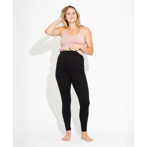PACT Women's Black Maternity Go-To Legging S
