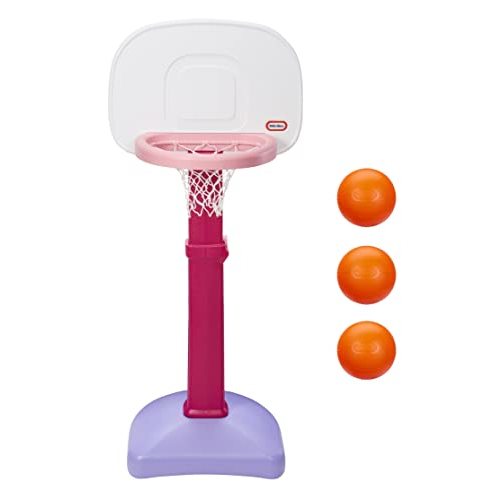 Little Tikes Easy Score Basketball Set, Pink- Amazon Exclusive 22.00 L x 23.75 W x 61.00 H Inches