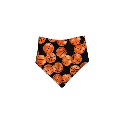 Basketball Bib, Basketball Nursery, Basketball Baby Gift, Sports Baby Shower, Baby Boy, Baby Girl, Bandana Bibs for Babies, Drool Bib, Ball
