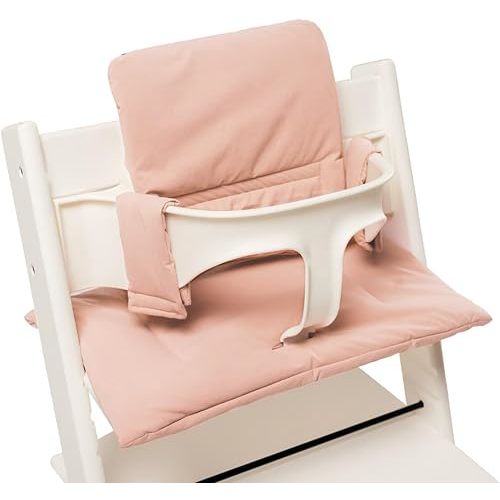 Cushion Compatible with Stokke Tripp Trapp - Waterproof Soft Seat Cushion for Infants, Babies & Toddlers - High Chair Accessories, Easy to Install, Easy to Clean – Soft Orange