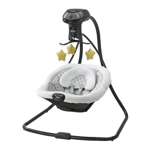 Graco Simple Sway LX Baby Swing with Multi-Direction Lounger, Allister