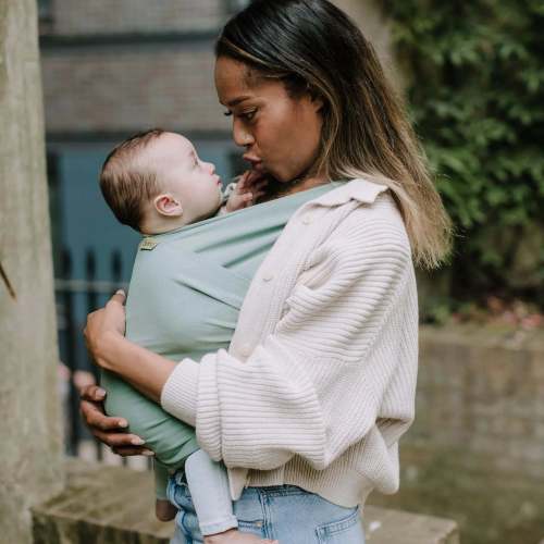 Boba Classic Baby Wrap Sage Green – Boba Inc.