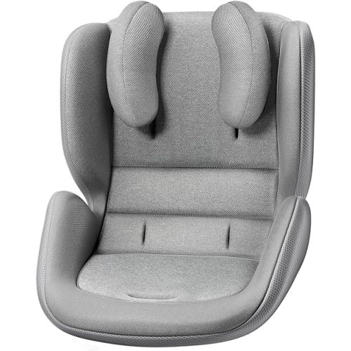 Innokids Baby Stroller Seat Liners Head Body Support Cushion Reversible Infant Liner Insert with Adjustable Pillow Fit Summer and Winter Use (Gray)