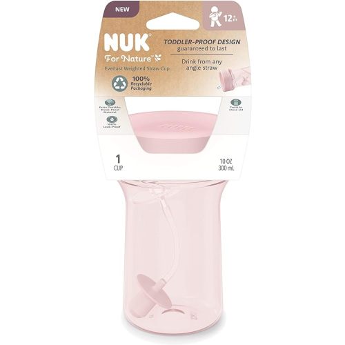 NUK for Nature™ Everlast Weighted Straw Cup