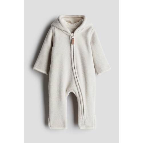 Hooded Fleece Jumpsuit