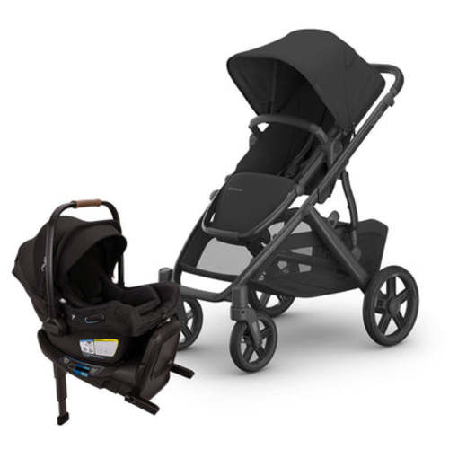 Vista V3 Stroller + Nuna PIPA Series Travel System - Jake / PIPA aire rx / Caviar