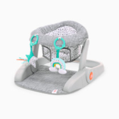 Bright Starts Learn to Sit 2-Position Floor Seat - Heather Gray