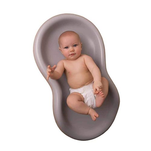 Keekaroo Peanut Changer Grey – the Original Made in USA easy-to-clean changing pad and the only shell over foam, fully impermeable to fluid