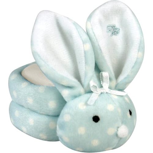 Stephan Baby Boo Bunnie Comfort Toy and Boo Cube, Baby Boy Polka Dot