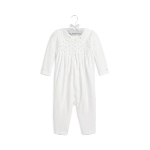 Girls' Smocked Coverall - Baby