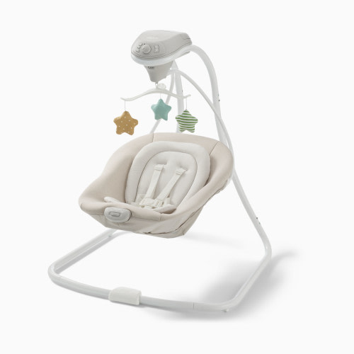 Graco Simple Sway Baby Swing - Soft Almond