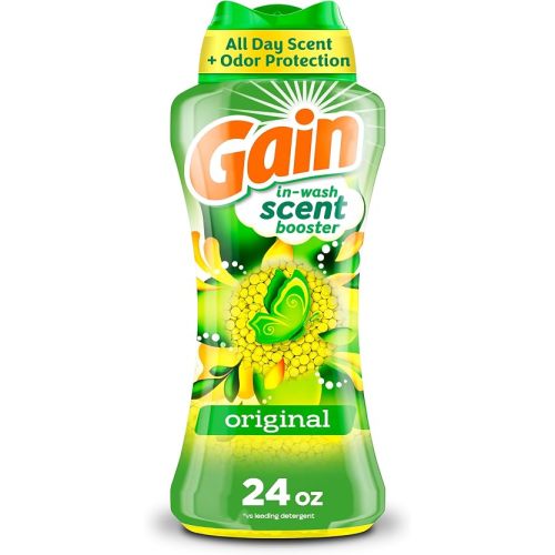 Gain In-Wash Laundry Scent Booster Beads, Original Scent, 24.0 OZ, Fresh Extender + Odor Protection