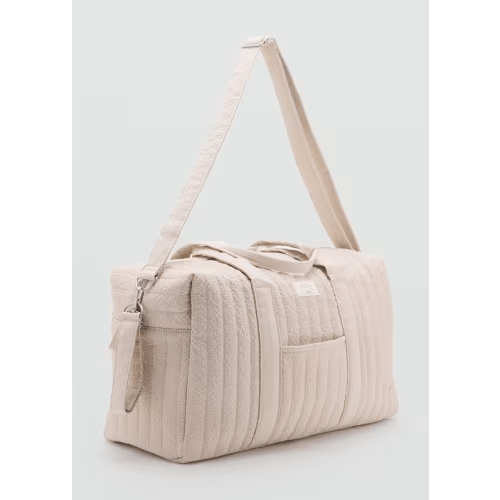 Maternity bag with texture - Kids | MANGO USA