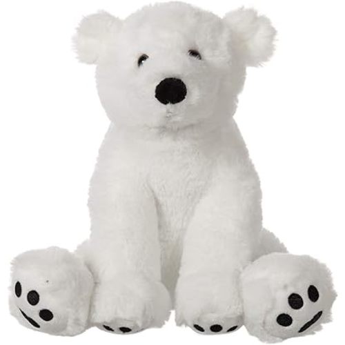 Apricot Lamb Arctic Toys Plush White Polar Bear Stuffed Animal Soft Cuddly Perfect for Child (White Polar Bear ,12 Inches