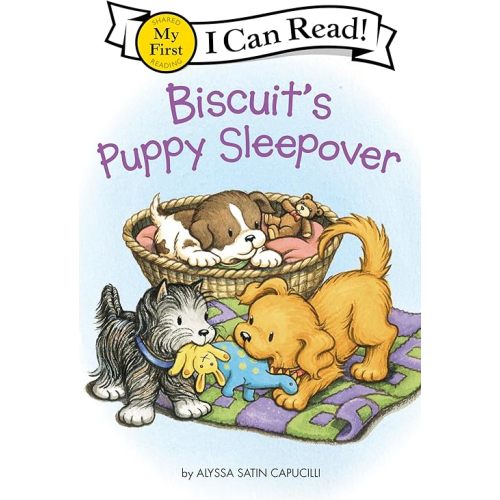 Biscuit's Puppy Sleepover: A Playful Story About Dogs and Friendship for Kids (Ages 4-8) (My First I Can Read)