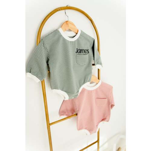 Personalized Sweatshirt Romper