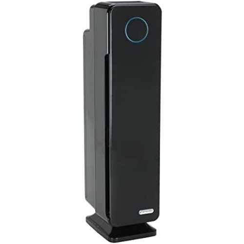 Germ Guardian Air Purifier for Home, Large Rooms, H13 HEPA Filter, Removes Dust, Allergens, Smoke, Pollen, Odors, Mold, UV-C Light Helps Kill Germs, 28 Inch, Black, AC5350B