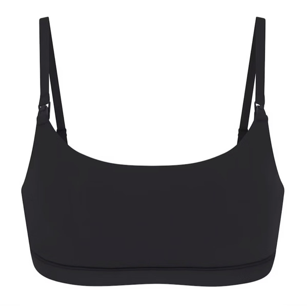 FITS EVERYBODY MATERNITY NURSING SCOOP BRALETTE | ONYX | SKIMS